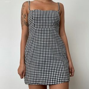 Brandy Melville Gingham Mini Dress